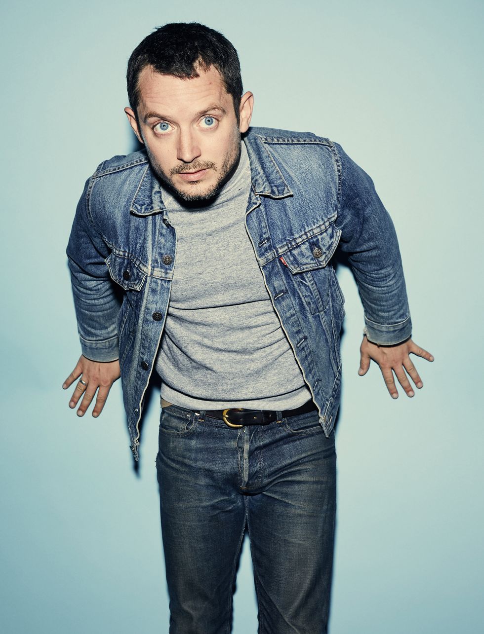 new york, ny   april 21  elijah wood of the production company company x poses for a portrait during the 2018 tribeca film festival at spring studio on april 21, 2018 in new york city  photo by erik tannercontour by getty images
