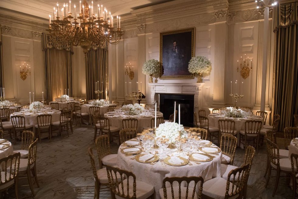 Donald Trump First State Dinner White House State Dinner With France