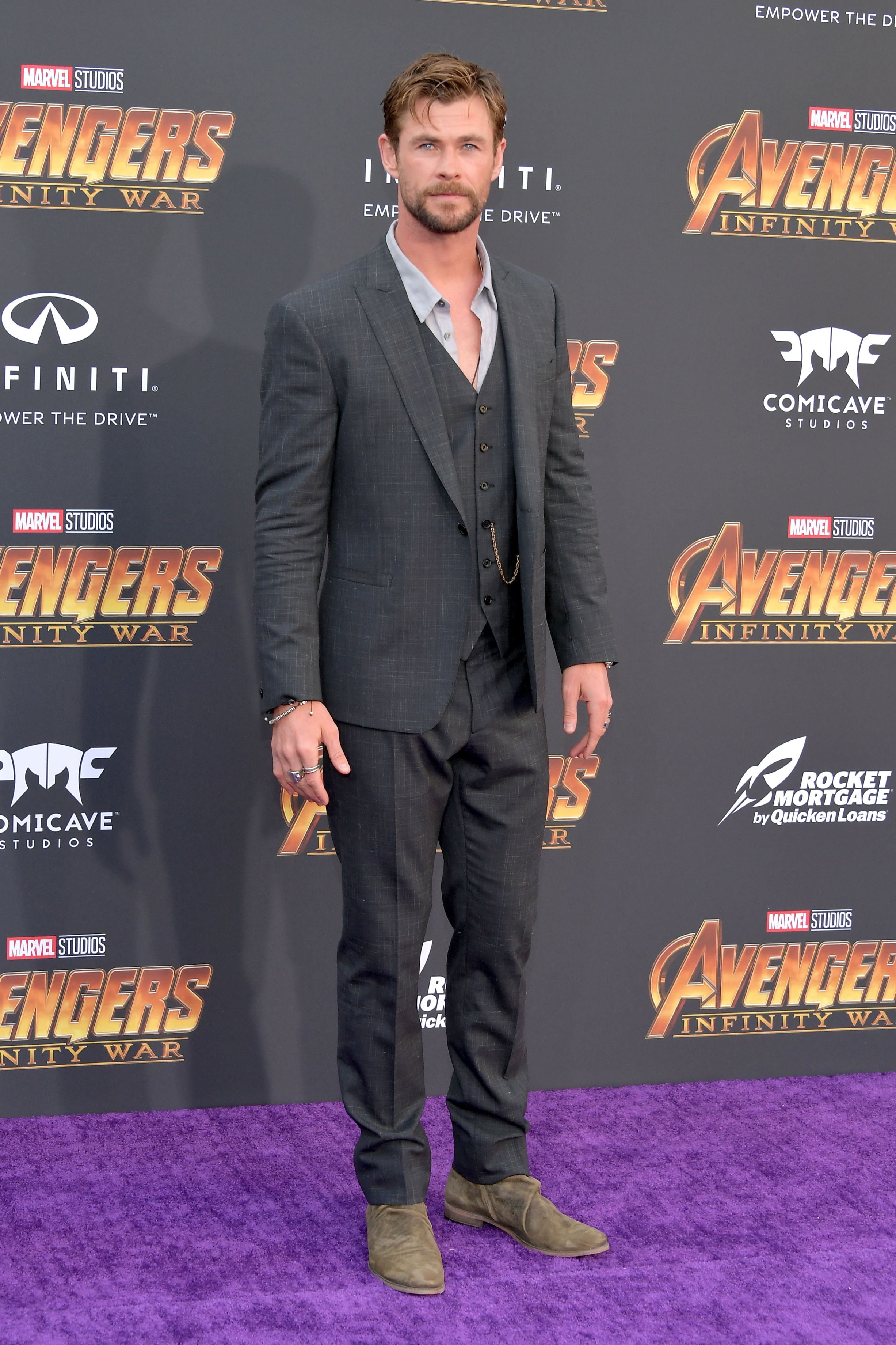 petulance har en finger i kagen Manners All the Best Looks From the 'Avengers: Infinity War Premiere'