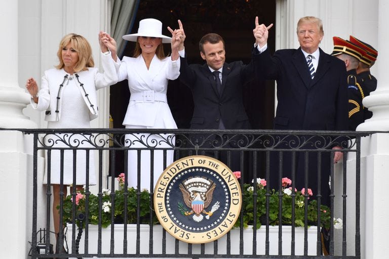 This Video of Trump Trying to Hold Melania's Hand Is Absolute Agony