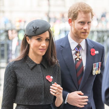 Prince Harry And Meghan Markle Attend Anzac Day Services