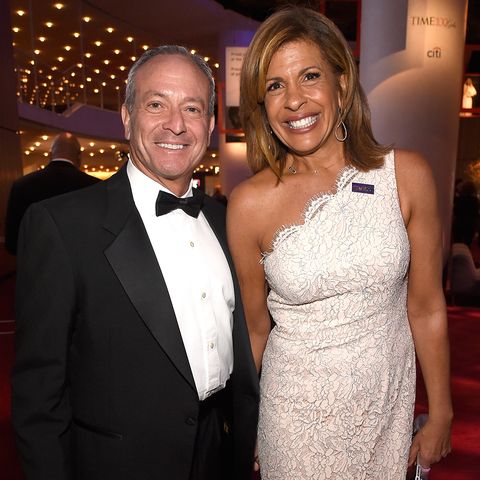 new york, ny   april 24  joel schiffman and hoda kotb attend the 2018 time 100 gala at jazz at lincoln center on april 24, 2018 in new york cityÊ  photo by kevin mazurgetty images for time