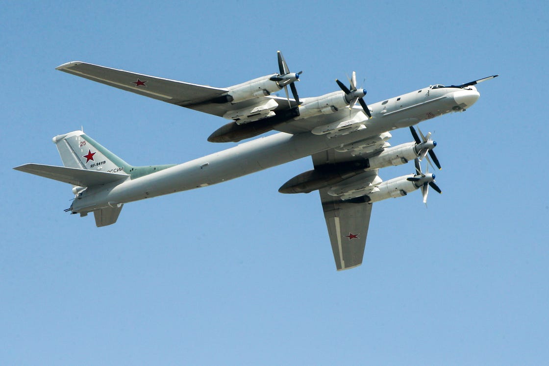 Russian Nuclear Bombers Fly Too Close to Alaska, Get Free F-22 Escort