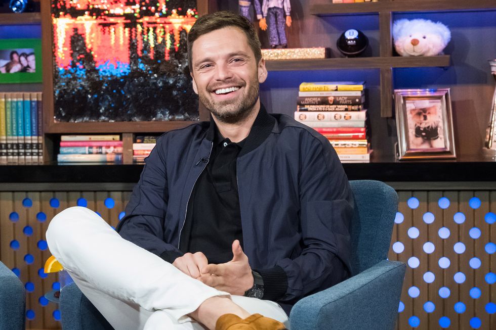 watch what happens live with andy cohen    pictured sebastian stan    photo by charles sykesbravonbcu photo banknbcuniversal via getty images