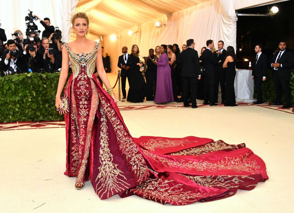 Blake Lively attends the 2018 Met Gala
