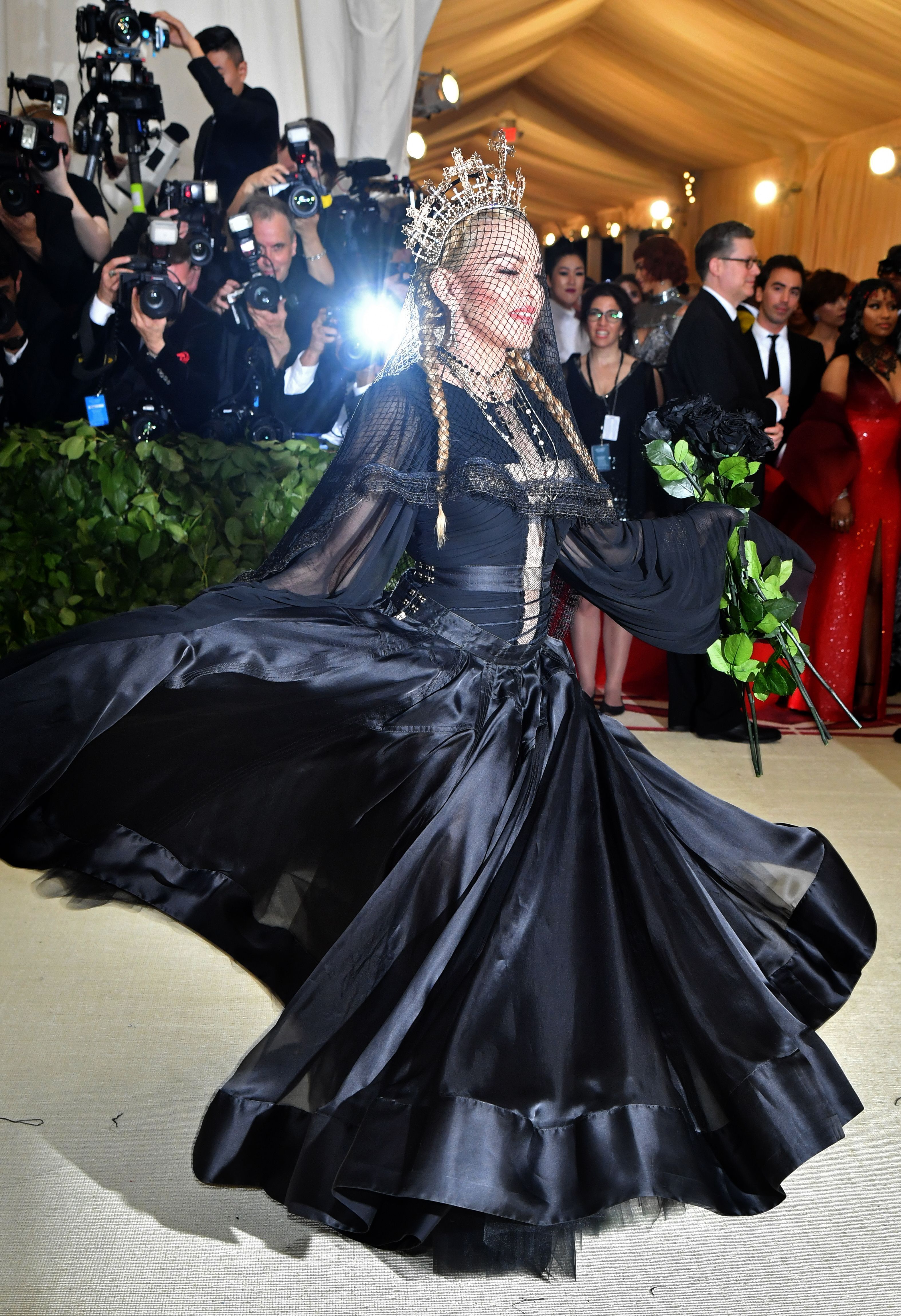 Madonna Wore A Ton of Crosses To The 2018 Met Gala