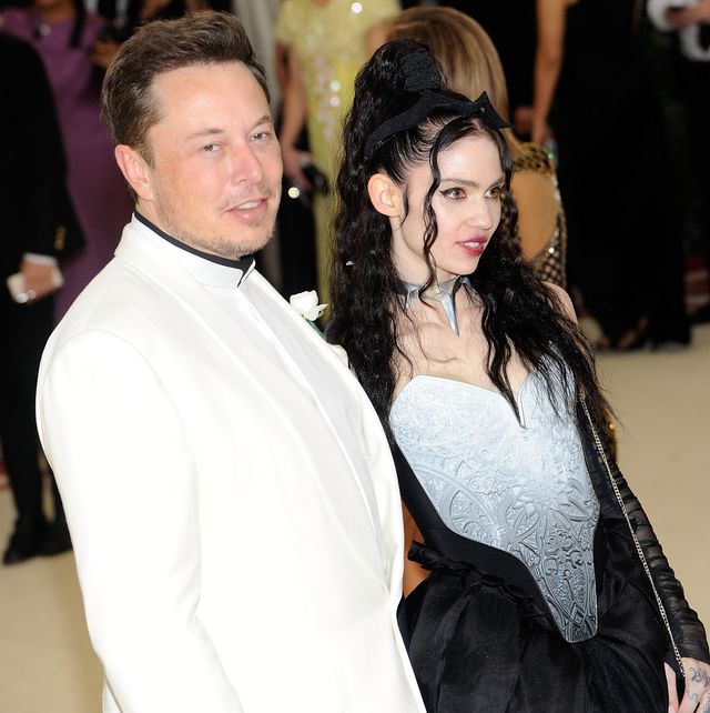 new york, ny   may 07  elon musk and grimes attend heavenly bodies fashion  the catholic imagination costume institute gala a  the metropolitan museum of art in new york city  photo by rabbani and solimene photographygetty images