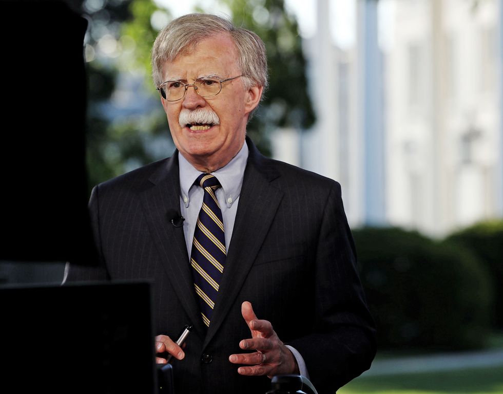 National Security Adviser To President Trump John Bolton Speaks To Media At The White House