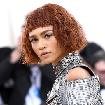 new york, ny   may 07  actor zendaya attends the heavenly bodies fashion  the catholic imagination costume institute gala at the metropolitan museum of art on may 7, 2018 in new york city  photo by noam galaigetty images for new york magazine