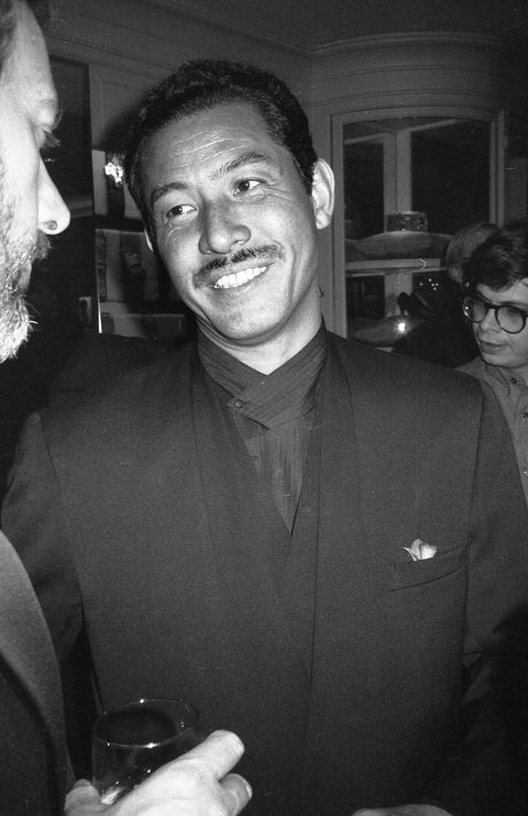 new york   1983  fashion designer issey miyake at a preview at christies in 1983 in new york city, new york photo by rose hartmangetty images
