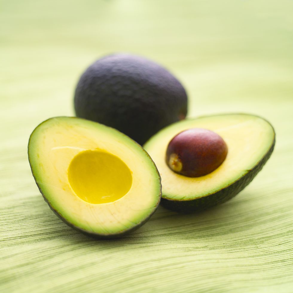 Avocado, Food, Fruit, Superfood, Plant, Natural foods, Produce, Ingredient, Cooking oil, 
