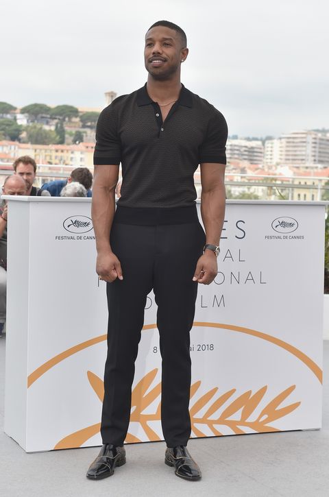 cannes, france   may 12  actor michael b jordan attends the photocall for farenheit 451 during the 71st annual cannes film festival at palais des festivals on may 12, 2018 in cannes, france  photo by dominique charriauwireimage