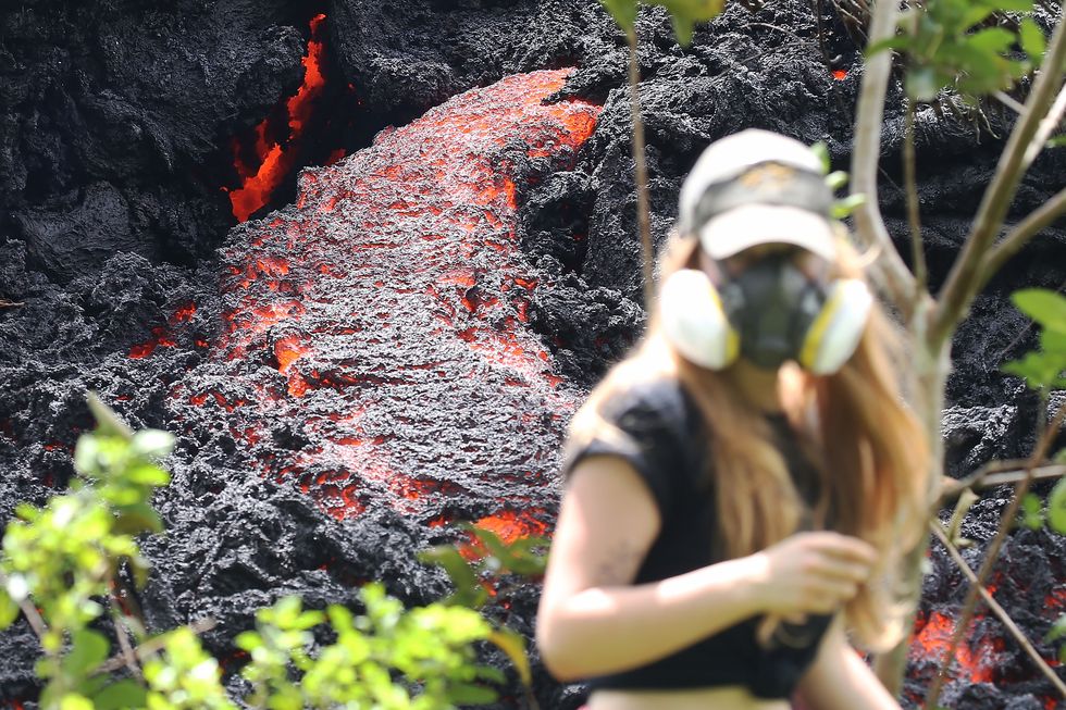 Hawaii Volcano Lava