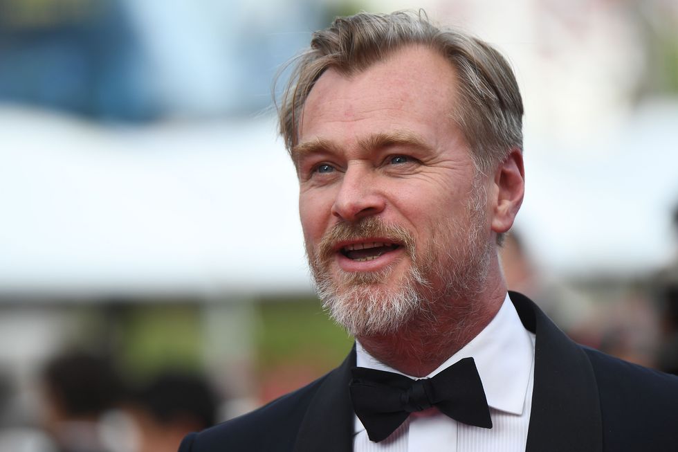 british director christopher nolan poses as he arrives on may 13, 2018 for the screening of a remastered version of the film 2001 a space odyssey at the 71st edition of the cannes film festival in cannes, southern france photo by anne christine poujoulat  afp        photo credit should read anne christine poujoulatafp via getty images