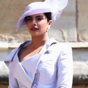 Abigail Spencer and Priyanka Chopra arrive at the royal wedding