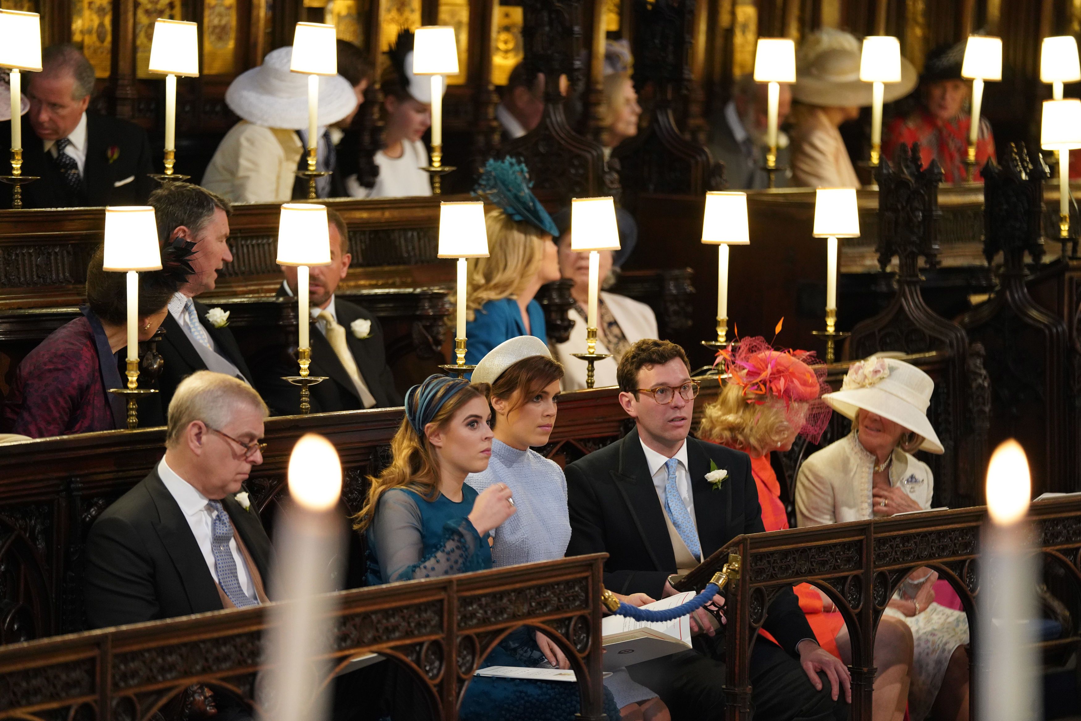 10 weird British royal wedding fascinators, from Princess Beatrice's  notorious 'toilet seat' hat to Oprah's bold topper at Meghan Markle and Prince  Harry's ceremony