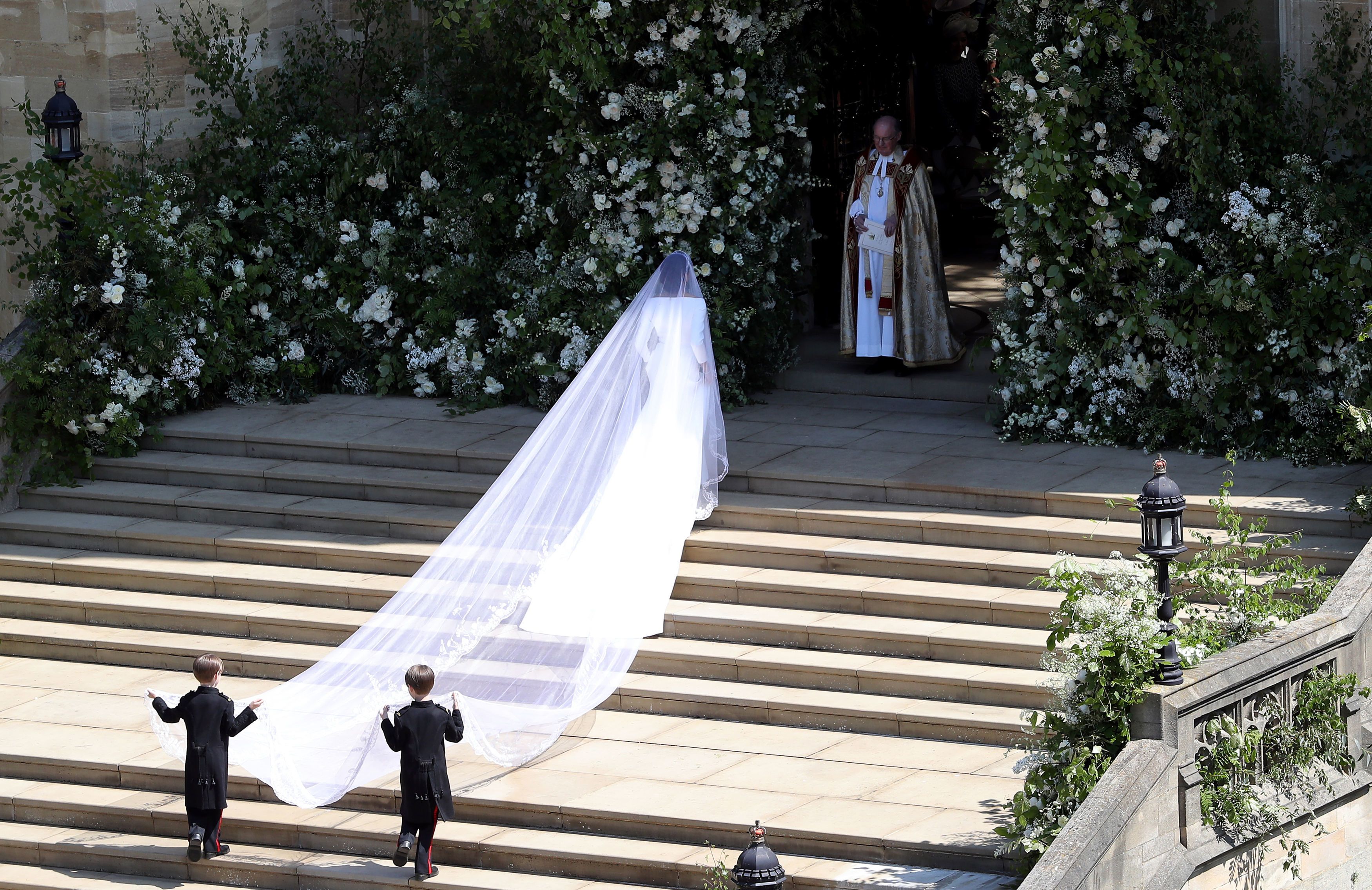 Meghan Markle's Veil Honored Princess Diana - Meghan Markle's Wedding Veil