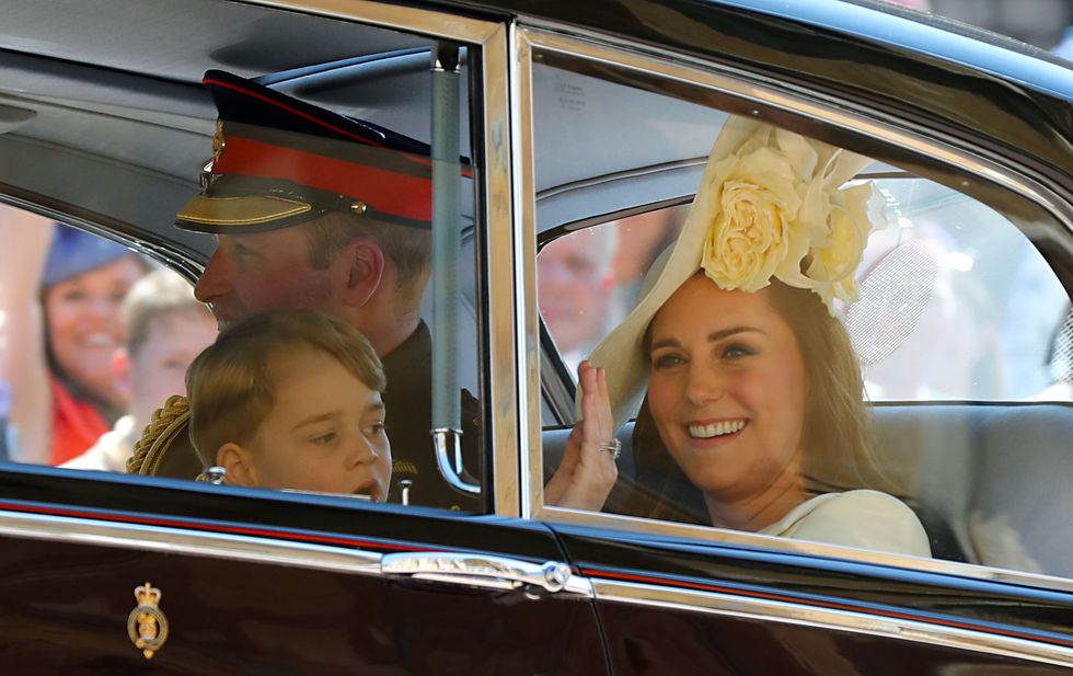 Kate Middleton, Prince William Prince George And Princess Charlotte 