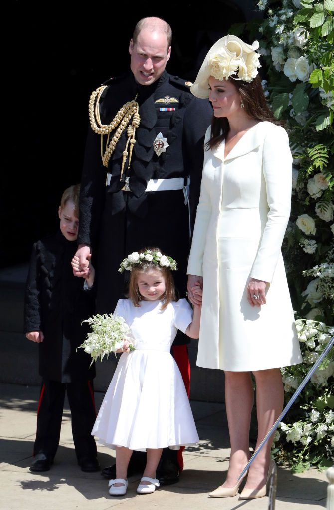 Meghan Markle wedding: George and Charlotte followed 'royal