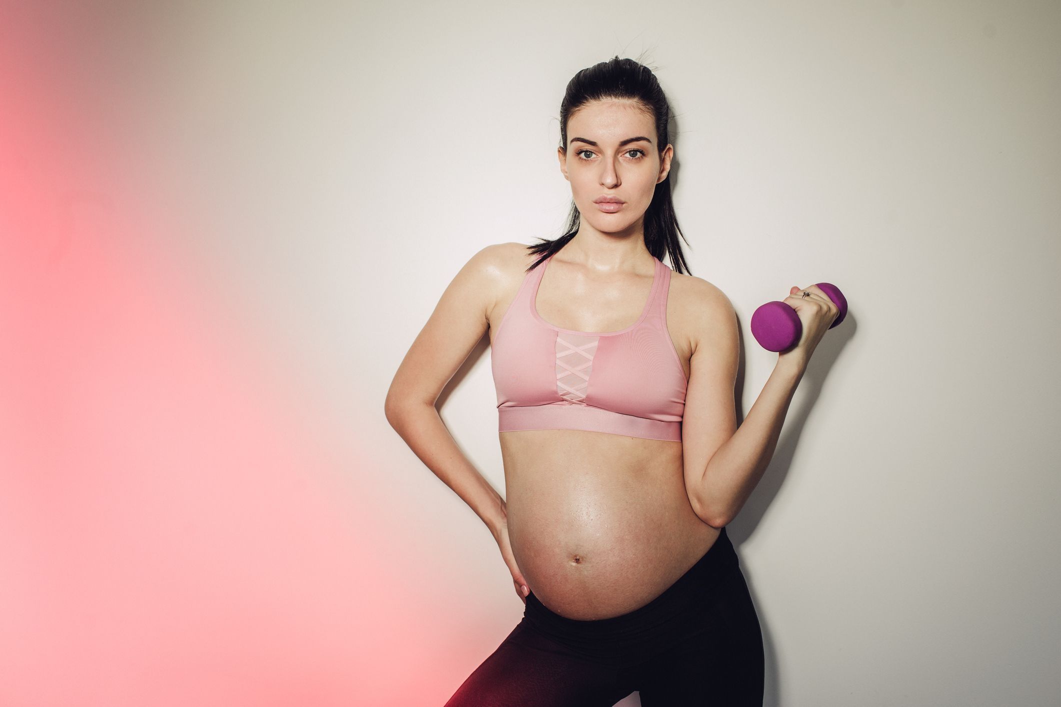 Movements That Are Safe In Pregnancy (2022) Bicep Curls