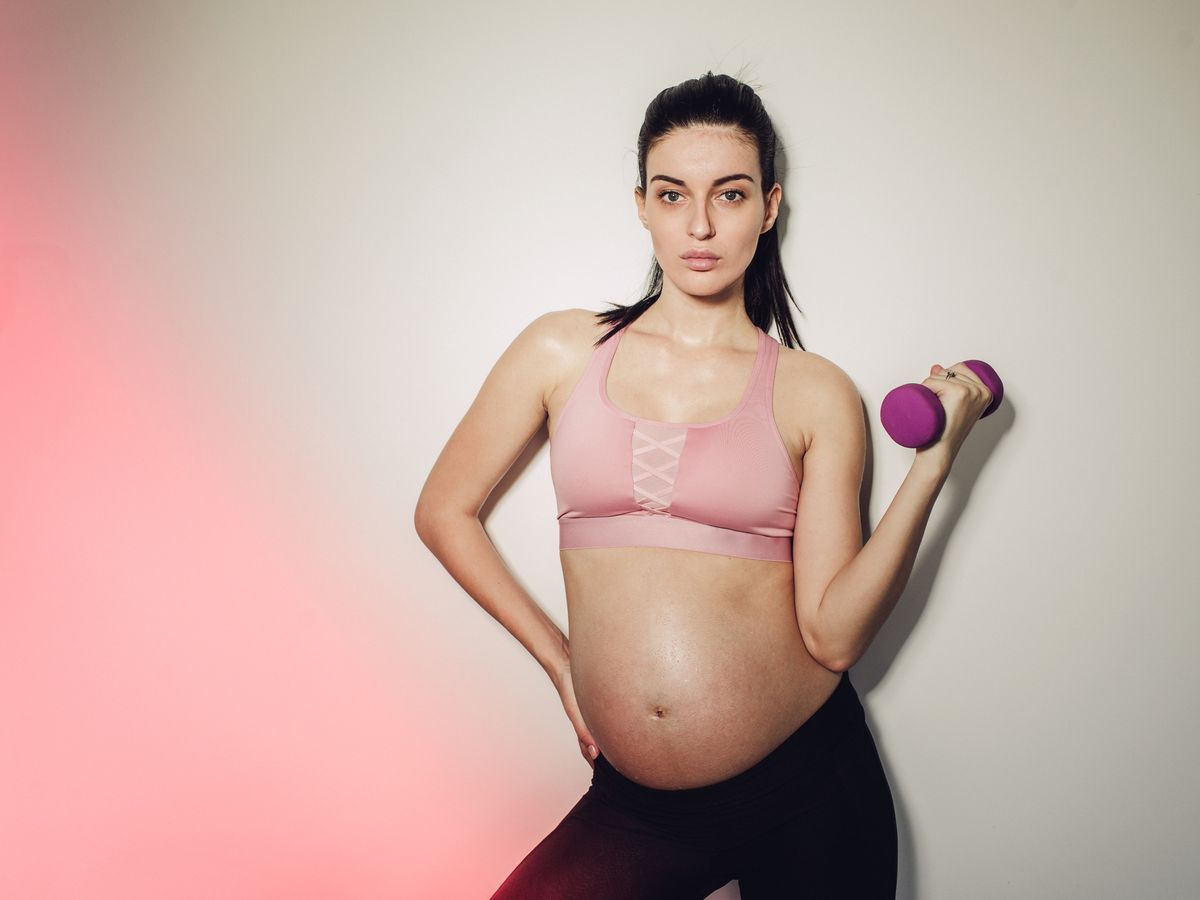 6 Tips For Having A Fit Pregnancy, From A Pregnant Celebrity Fitnes