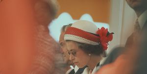 Queen Elizabeth II attends the 1976 Olympic Games