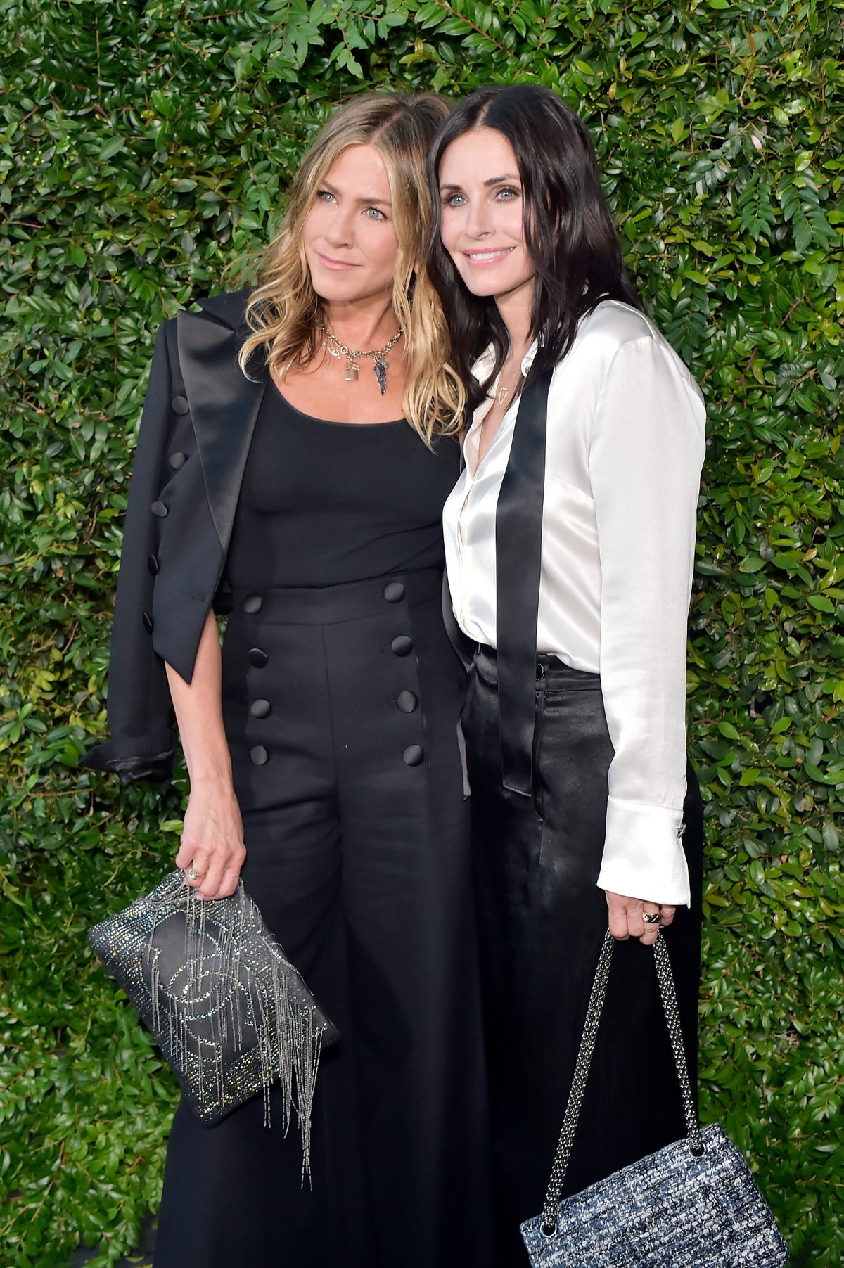 Jennifer Aniston and Courteney Cox reunite for Chanel dinner