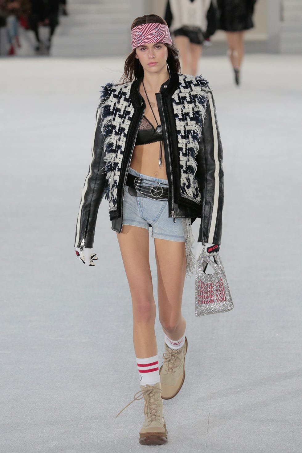 alexander wang white lace biker shorts