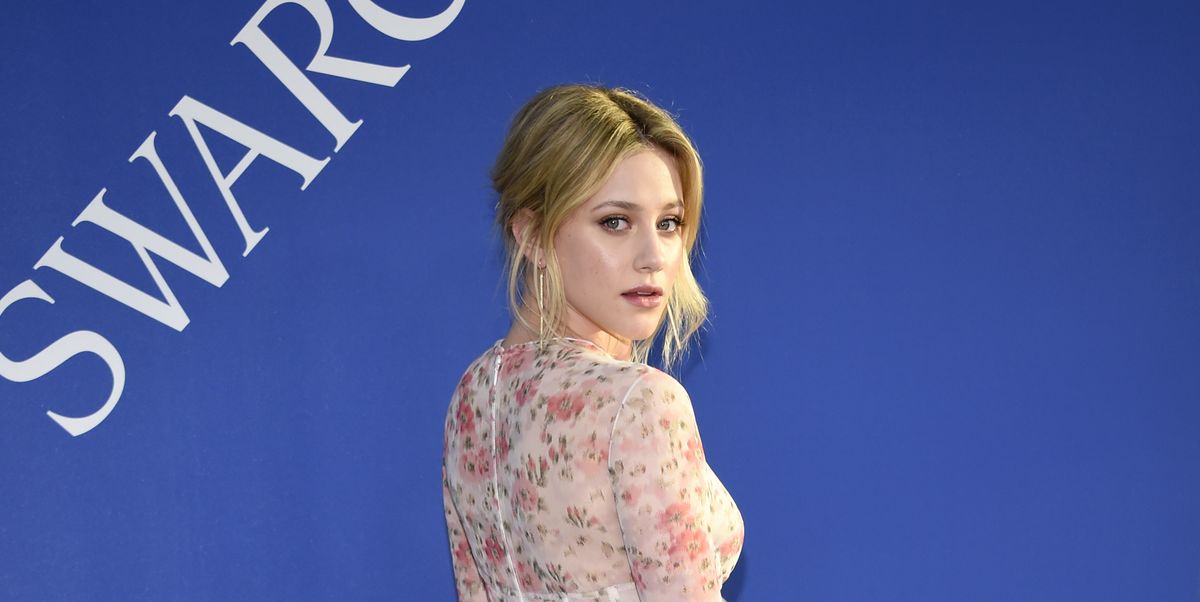 Lili Reinhart In Brock Collection - 2018 CFDA Fashion Awards - Red