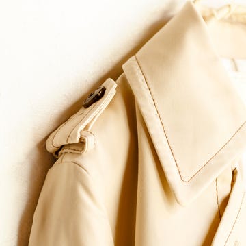 White, Beige, Outerwear, Trench coat, Coat, Textile, Leather, Fashion design, Linens, Blazer, White, Beige, Outerwear, Trench coat, Coat, Textile, Leather, Fashion design, Linens, Blazer,
