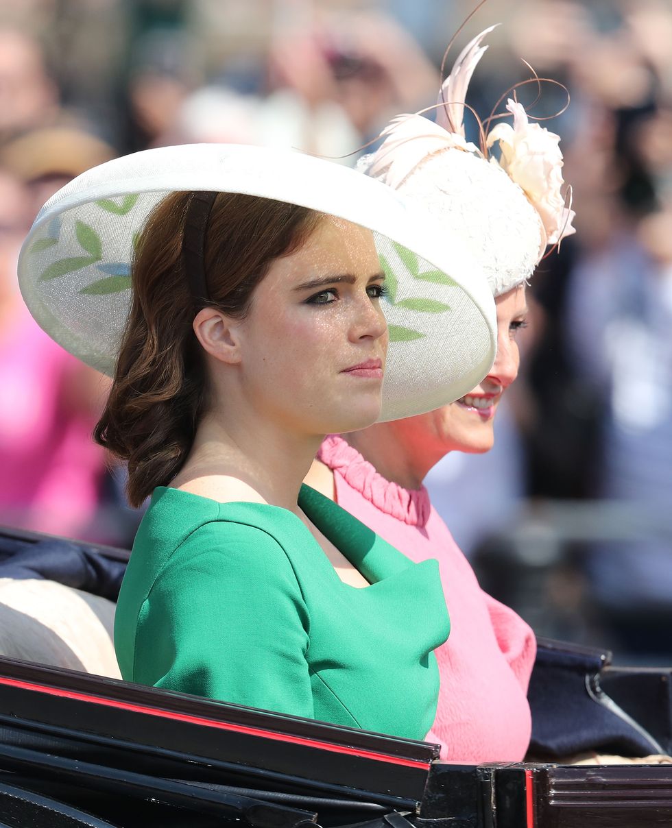 princess eugenie trooping the colour