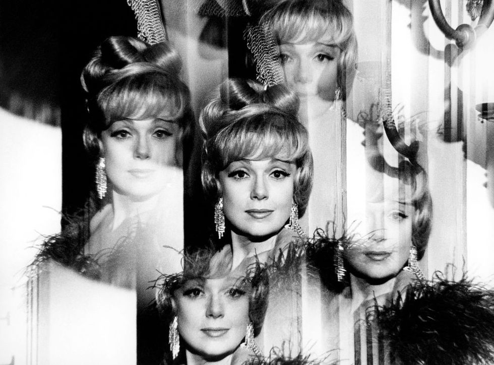 los angeles, ca   1967  american comedienne, actress, singer and businesswoman edie adams 1927 2008 poses for a portrait circa 1967 in los angeles, california  photo by martin millsgetty images