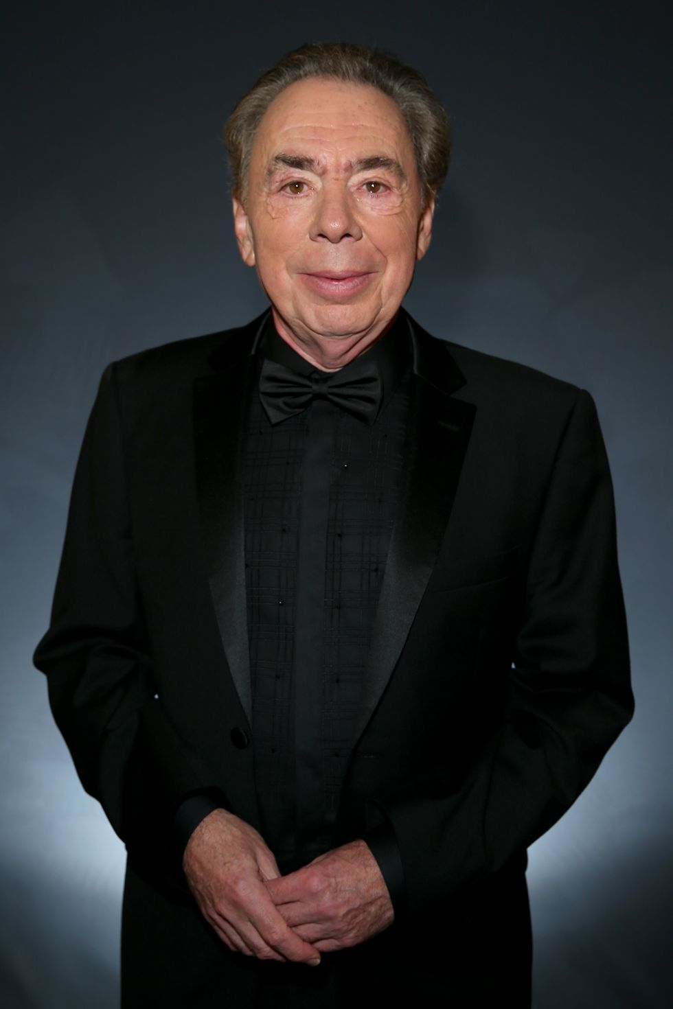 new york, ny june 10 andrew lloyd webber, winner of the award for lifetime achievement in the theatre, poses in the 72nd annual tony awards media room at 3 west club on june 10, 2018 in new york city photo by jemal countessgetty images for tony awards productions