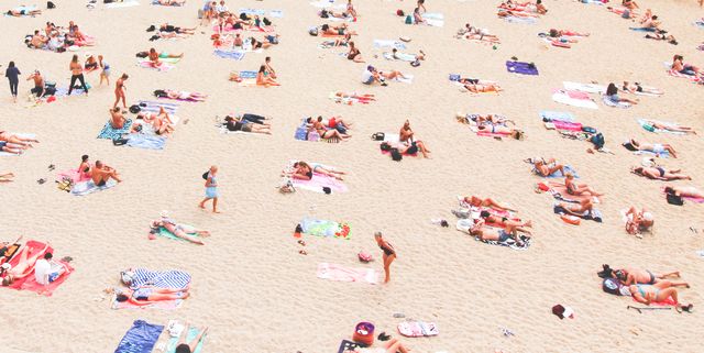 People on beach, Sun tanning, Sand, Beach, Vacation, Summer, Fun, Tourism, Spring break, Leisure, 