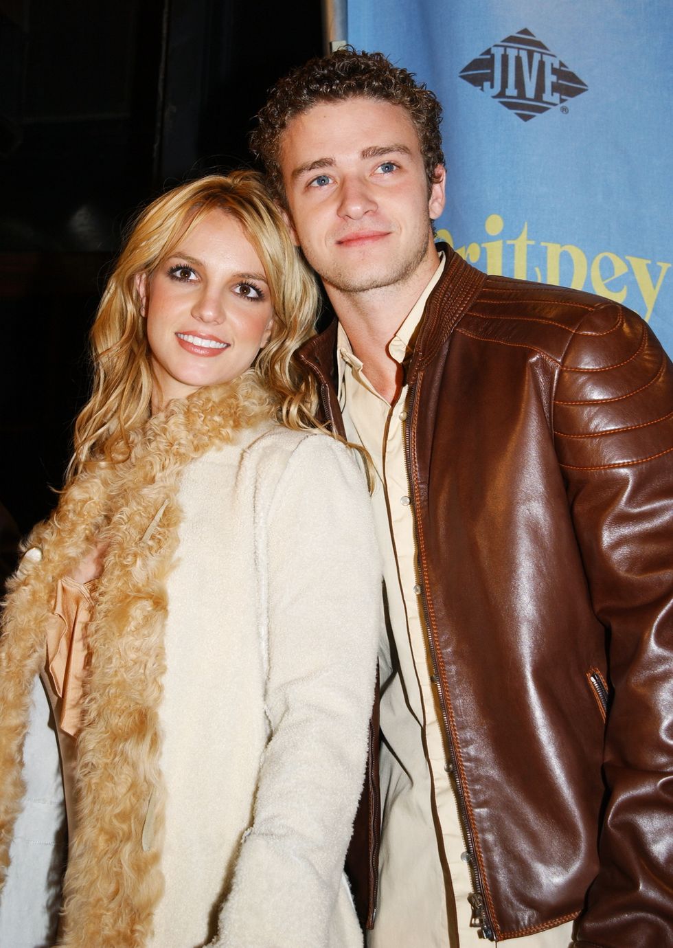 united states november 06 britney spears and boyfriend, n syncs justin timberlake, arrive at centro fly for a party marking the release of her new album, britney photo by richard corkeryny daily news archive via getty images