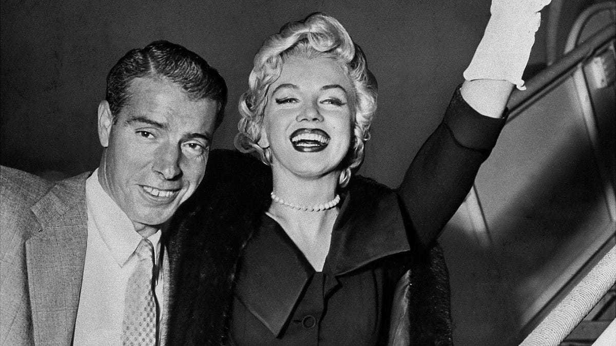 Icons in Palm Springs: Joe DiMaggio and Marilyn Monroe