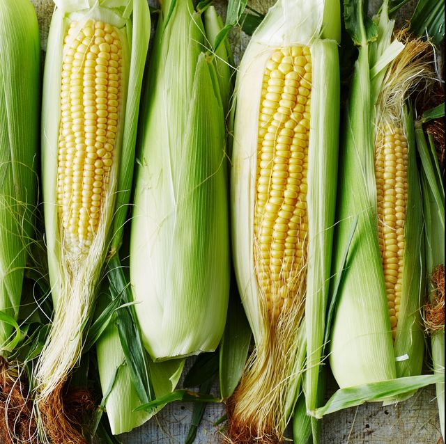 Corn on the cob, Vegetable, Sweet corn, Corn, Corn on the cob, Food, Vegetarian food, Natural foods, Plant, Produce, 