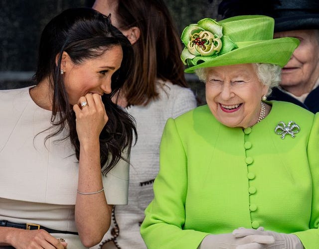 Meghan Markle and Queen Elizabeth II Share Sweetest Moment During Event Together - Elizabeth Fond of Meghan