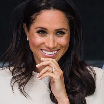 Meghan Markle's Cheshire Outfit Featured a Stunning Gift From The Queen Meghan Markle's Cheshire Outfit Featured a Stunning Gift From The Queen