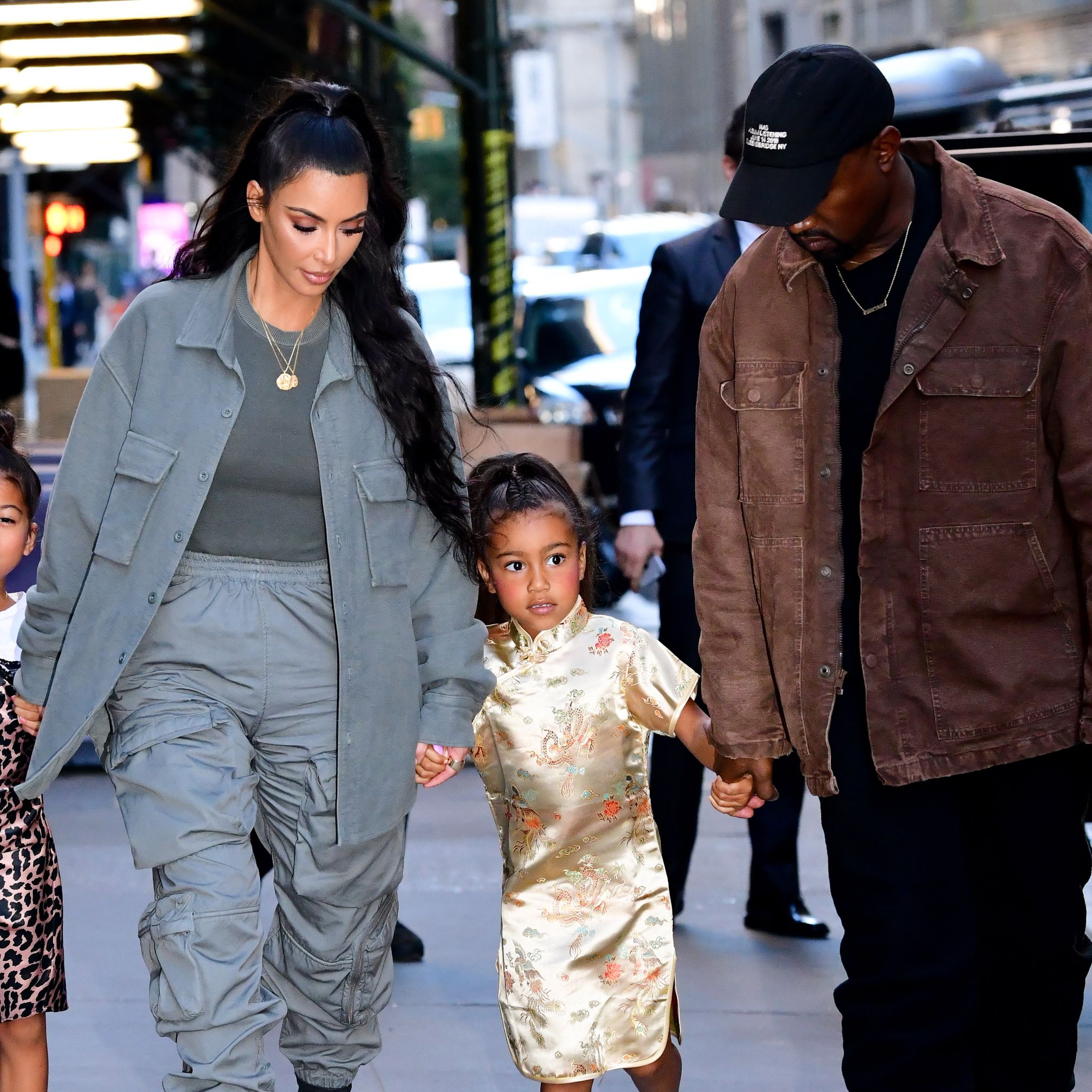 North West builds parents Kim and Kanye a quarantine fort