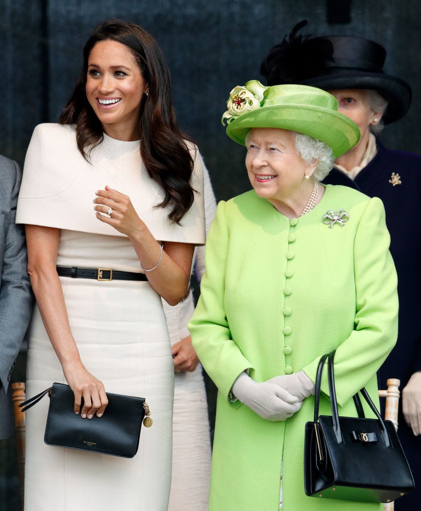 meghan markle and queen elizabeth