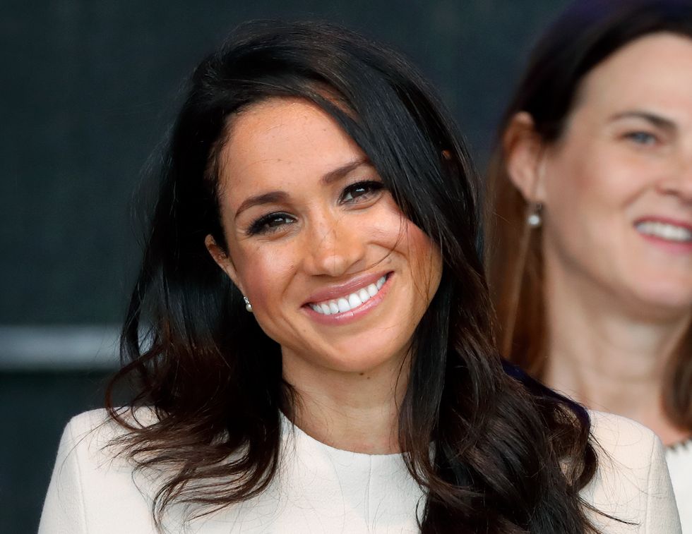 Meghan Markle's Cheshire Outfit Featured a Stunning Gift From The Queen