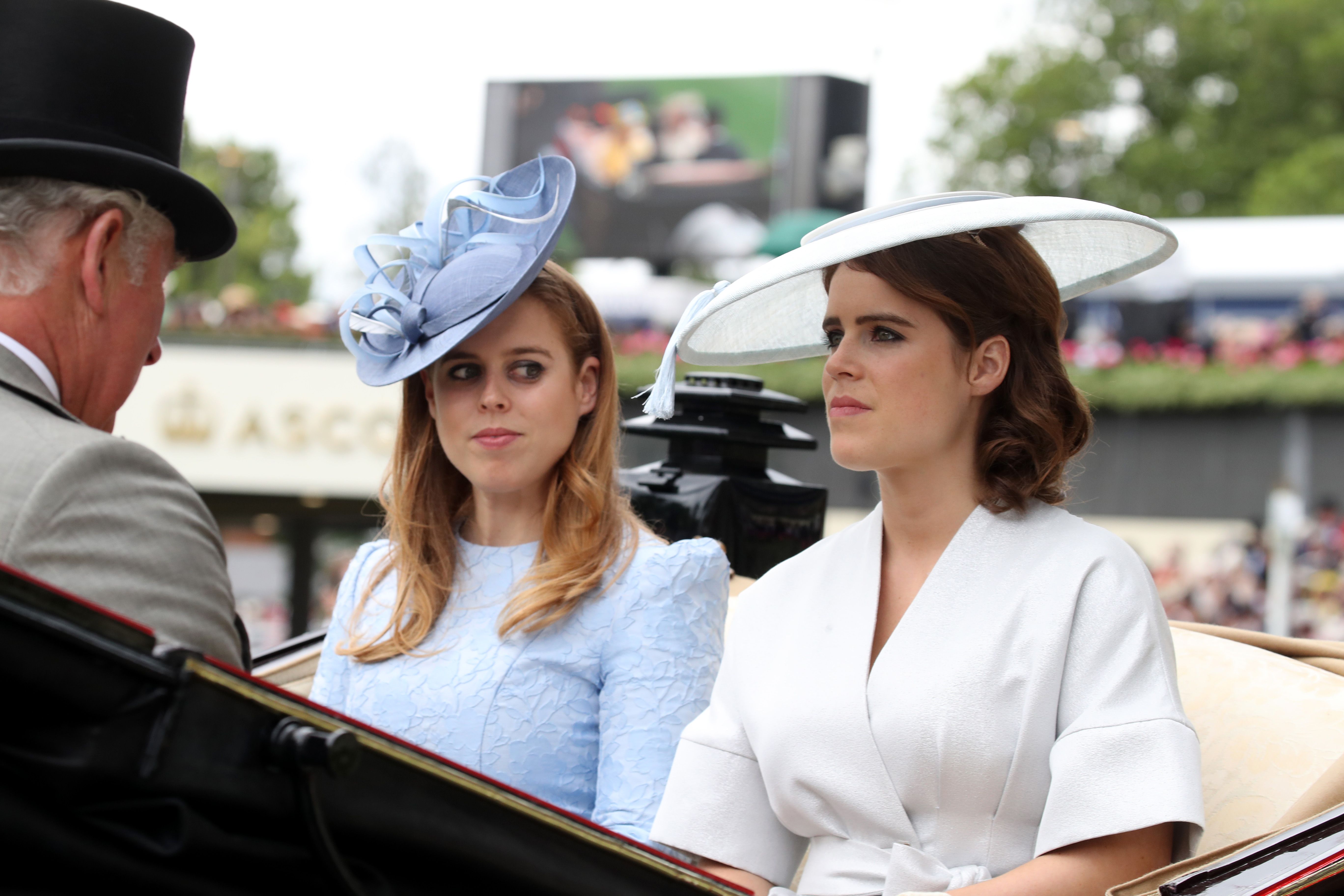 Princess Eugenie s White Dress and Hat at the Opening Day of Royal