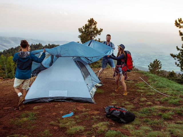 Home is where you pitch your tent