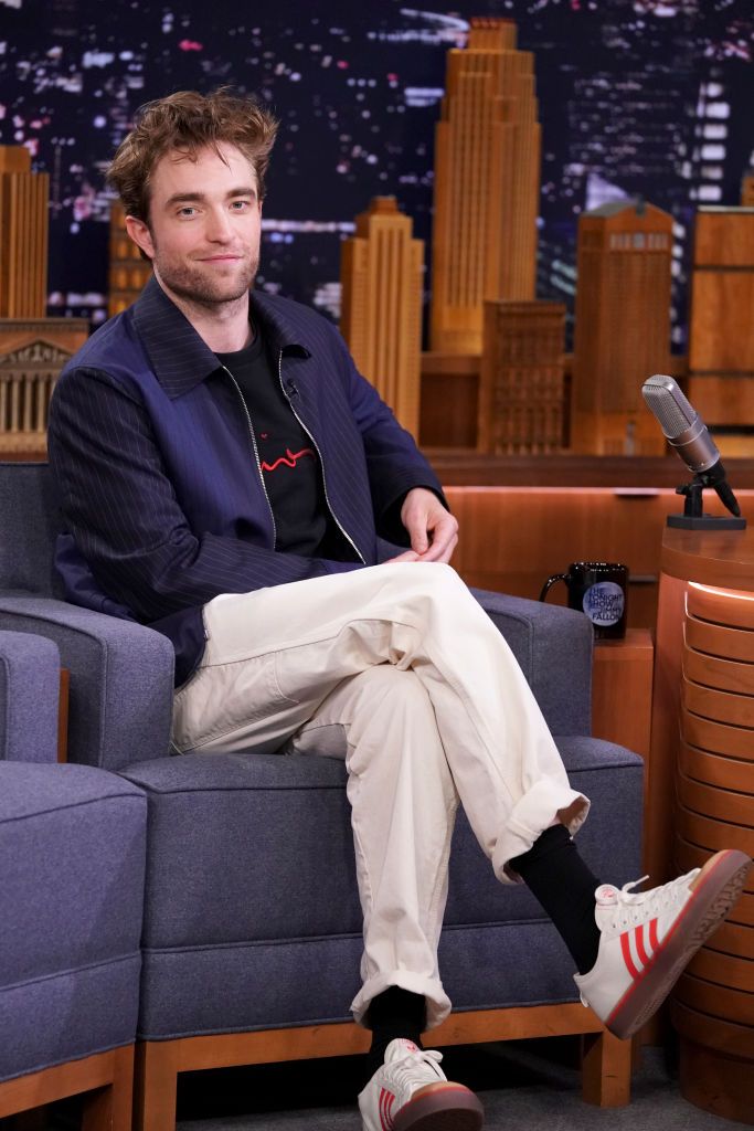 the tonight show starring jimmy fallon    episode 0888    pictured actor robert pattinson during an interview on june 20, 2018    photo by andrew lipovskynbcu photo banknbcuniversal via getty images via getty images