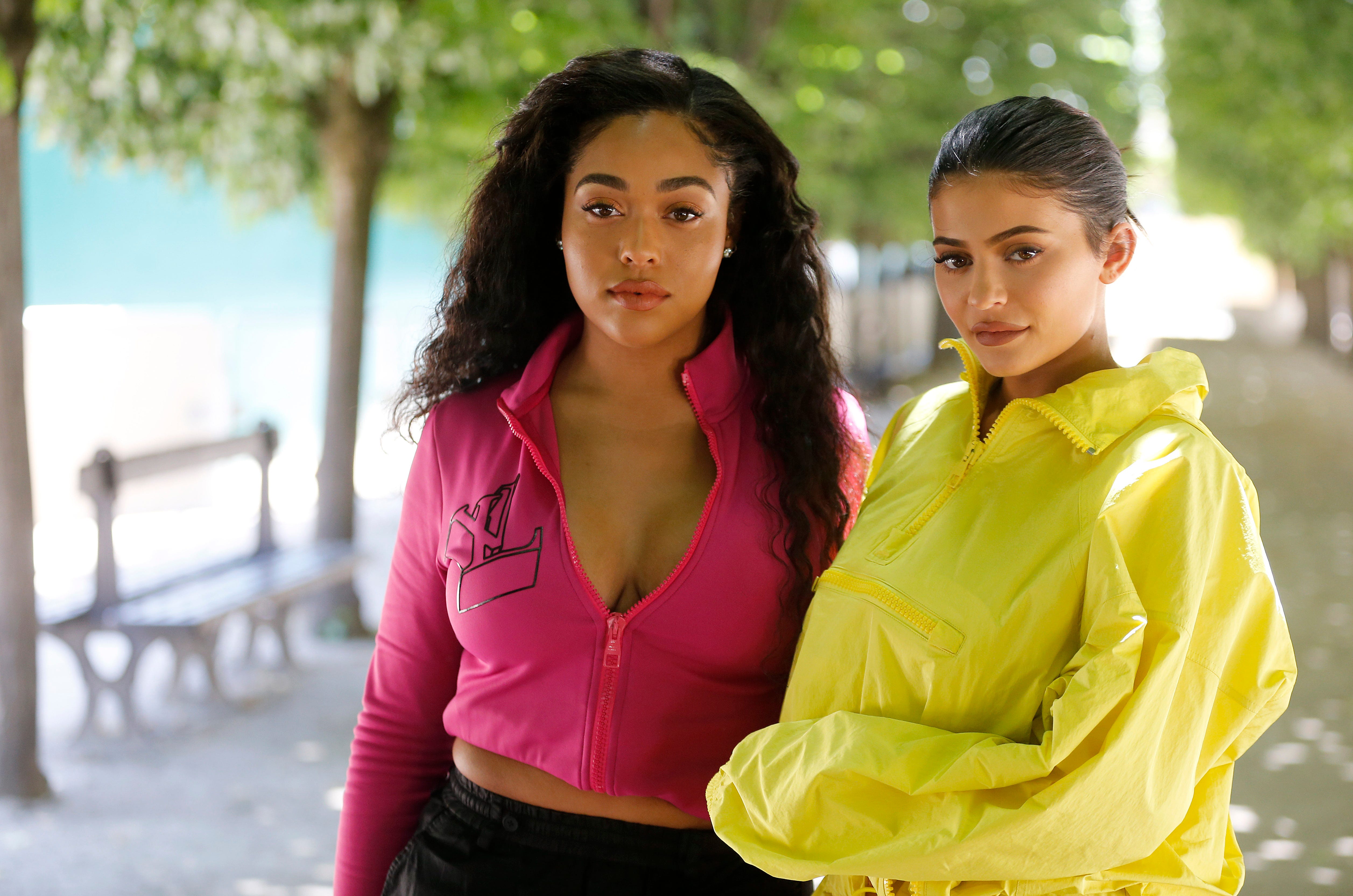 Celebs react to jordyn woods
