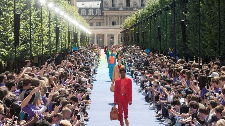 Paris France February 2020 Louis Vuitton Cylinder Bag