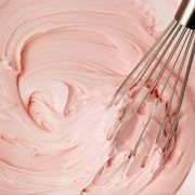 whisk in pink frosting