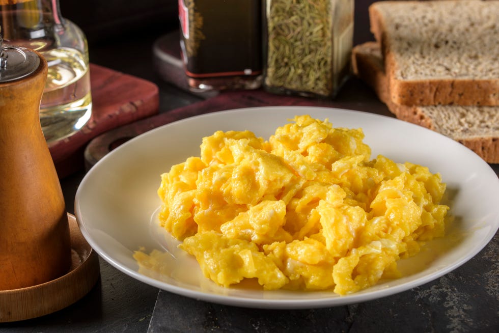 scrambled eggs