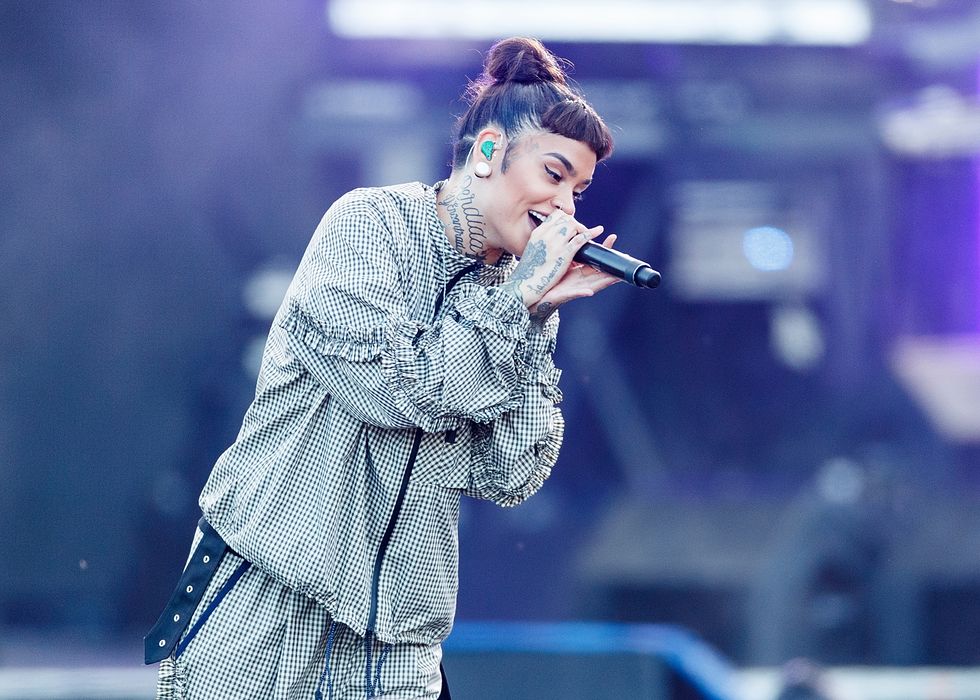 surrey, bc   july 07  singer songwriter kehlani performs on stage during day 2 of fvded in the park at holland park on july 7, 2018 in surrey, canada  photo by andrew chingetty images